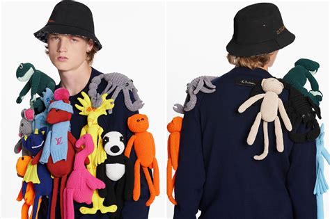 louis vuitton sweater with puppets|Louis Vuitton sweater women's.